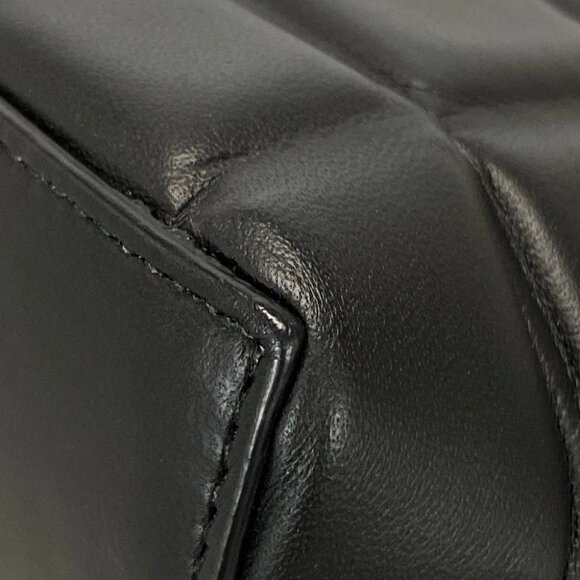 Auth BOTTEGA VENETA Padetto Mini Half Moon - Black Leather - Picture 9 of 14